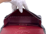 Chanel 1992 Vintage Black Medium Classic Double Flap Bag 24k GHW Lambskin 0O3