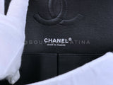 Chanel Black Caviar Medium Flap Bag Classic Double 2009 SHW DER