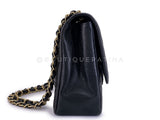 Chanel 2010 Black Caviar Jumbo Classic Flap Bag Single GHW RB5