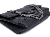Chanel Black Medium 226 2.55 Reissue Classic Double Flap Bag RHW 1IJ
