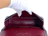 Chanel 1994 Vintage Black Medium Classic Double Flap Bag 24k GHW Lambskin 0O3