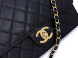 Pristine 19S Chanel Chic Pearls Quilted Flap Bag Black GHW DJ9