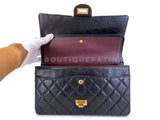 Chanel Black Aged Calfskin Reissue Medium 226 2.55 Flap Bag GHW JAQ