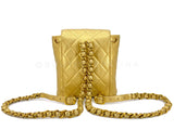 Chanel Mini Duma Backpack Bag Vintage 1994 Small Gold 24k GHW