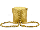 Chanel Mini Duma Backpack Bag Vintage 1994 Small Gold 24k GHW JG0