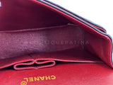 Chanel 1992 Vintage Black Lambskin Small Classic Double Flap Bag 24k GHW AGE