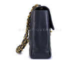 Chanel Vintage Caviar Jumbo Flap Bag 1995 Black Classic 24k GHW THW