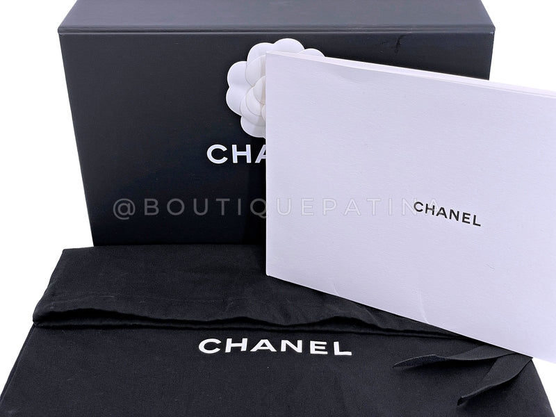 Chanel Fur Mini Flap Bag White Ivory Crossbody Chunky Chain