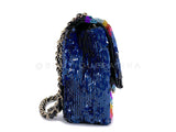 Chanel Rainbow Sequin Flap Bag 21K Medium G6I