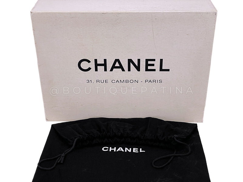 Chanel Paris-Shanghai Studded CC Flap Bag 2010 Black Medium Classic Pudong