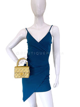 Chanel 1994 Vintage Gold “Child” Extra Square Mini Kelly Bag O3E
