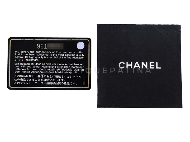 Chanel Vintage Mini Crest Bag 05C Classic Convertible Flap SHW