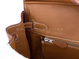 Hermès Gold Togo Beige Brown Birkin 25 Tote Bag Palladium PHW PPK