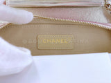 Chanel 22C Metallic Mermaid Ombre Pink Mini Wallet Flap Bag GHW ES7