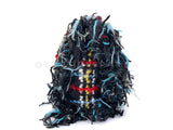 Rare Chanel Vintage Beaded Multicolor Tweed Fringe Reissue Flap Bag RHW 69C