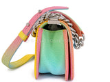 Chanel 17C Rainbow Caviar Coco Cuba Small Boy Flap Bag XLN