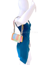 Chanel 17C Rainbow Caviar Coco Cuba Small Boy Flap Bag XLN