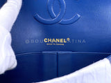 Chanel 2019 Dark Royal Blue Medium Caviar Classic Double Flap Bag GHW OKH