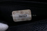 Chanel 1996 Vintage Black Caviar Box Crossbody Flap Bag 24k GHW LX9