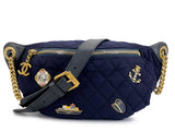 Chanel 18A Paris-Hamburg Sailor Charms Fanny Pack Bum Bag GHW TL7
