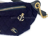 Chanel 18A Paris-Hamburg Sailor Charms Fanny Pack Bum Bag GHW TL7