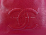 Chanel 2006 Vintage Red Caviar Timeless CC Business Tote GHW OF6