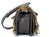 Chanel 2013 Paris-Edinburgh Caged Fringe Small Boy Flap Bag GHW 3S5