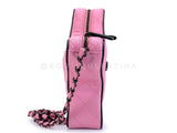 Chanel 24C Pink Walk of Fame Paris-Los Angeles Bag Black HW REC