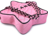 Chanel 24C Pink Walk of Fame Paris-Los Angeles Bag Black HW REC