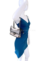 Chanel 19S "By the Sea" Sand Pearl PVC Flap Bag GHW 8T4