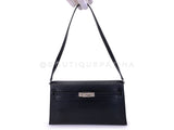 Hermès Black Chèvre Chamkila Kelly Elan Palladium PHW Bag KOS