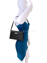 Hermès Black Chèvre Chamkila Kelly Elan Palladium PHW Bag KOS