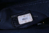 Chanel 1996 Vintage Blue Denim Supermodel Weekender XL Bag 24k GHW H76