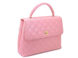 Chanel 2004 Vintage Sakura Pink Caviar Kelly Flap Bag 24k GHW 8TY