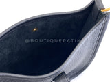 NIB Hermes Black Clemence Mini Evelyne TPM Bag 24k GHW TU4