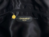 Chanel 1995 Vintage Giant Black Caviar Soft Briefcase Bag 24k GHW 7SC