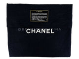 Chanel Vintage 1997 Blue Denim Briefcase Tote Bag 24k GHW KBY