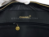 Chanel 1994 Black Vintage Caviar Maxi Giant Flap Classic Camera Bag 24k GHW OIY