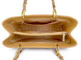 Chanel Vintage 2008 Camel Beige Caviar Grand Shopper Tote GST Bag GHW RLI