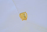 Chanel 2005 Vintage White Caviar Medium Classic Double Flap Bag 24k GHW 4RF