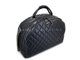 Chanel Airlines Grained Calfskin Oversized Bowler Duffle Bag RHW BZS