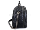 Chanel Airlines Grained Calfskin Oversized Bowler Duffle Bag RHW BZS