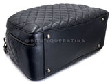 Chanel Airlines Grained Calfskin Oversized Bowler Duffle Bag RHW BZS