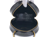 Chanel 1995 Barbie Vanity Round Patent Circle Case Bag