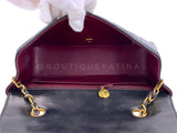 Pristine Chanel 1994 Vintage Black Small Diana Bag Lambskin 24k GHW VTN