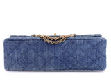Chanel 2012 Blue Denim 2.55 Reissue 227 Flap Bag GHW 706