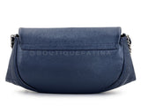 Chanel 2011 Vintage Navy Blue Caviar Half Moon WOC Wallet on Chain Bag SHW 2YK