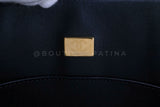 Chanel Coco Shopping with Chain Large Black Shearling Handle Bag 24k GHW LPI