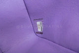 Chanel 2020 Lilac Lavender Violet Medium Caviar Classic Double Flap Bag GHW 8TX