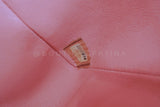 Chanel 2004 Sakura Pink Caviar Medium Classic Double Flap Bag SHW 7ZW